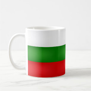 Coole bulgarische Flagge Kaffeetasse