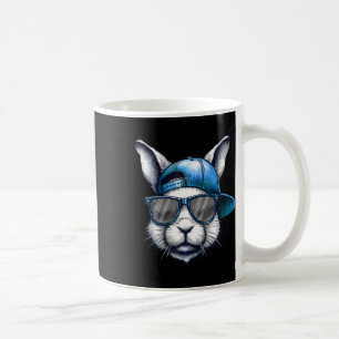 Coole Bunny Face Happy Oster Shirts für Jungs Männ Kaffeetasse