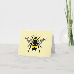 Coole Buzzy BEE - Wildtiere - Insekten - Gelb Karte