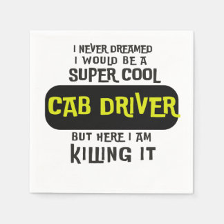 Coole Cab Driver Serviette