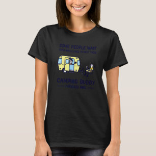 Coole Camping-Budgethilfen für Männer Frauen Ehemä T-Shirt