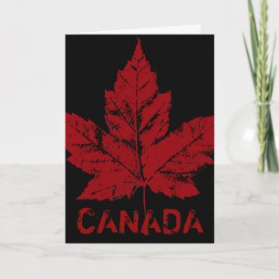 Coole Canada Card Canadian Flag Grußkarte Karte