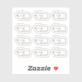 Coole Cartoon-Katzen individuell geschnittene Viny Aufkleber