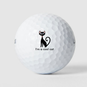 Coole Cat Golf Balls Set Golfball