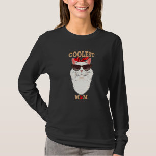 Coole Cat Mama Türkisch Angora Katzenkatze Mama I T-Shirt