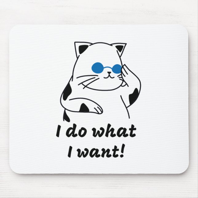 COOLE CAT MOUSEPAD (Vorne)