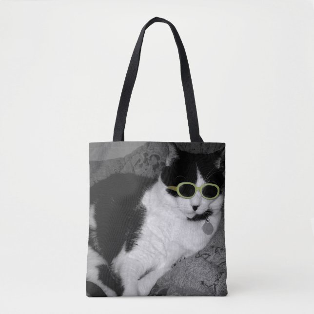 Coole Cat Tote Bag (Vorderseite)
