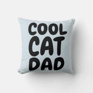 COOLE CAT-VATER-Wurfkissen Kissen