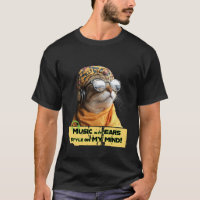 Coole Cat Vibes - Hipster Kitty mit Kopfhörer