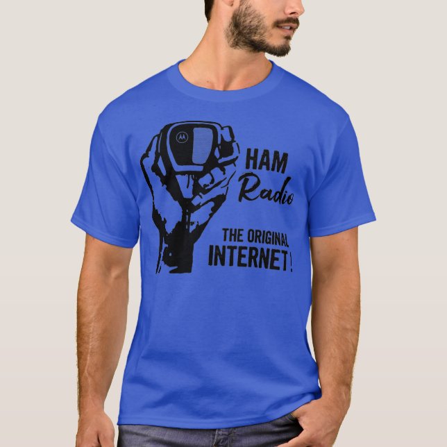Coole CB HAM Radio Original Internet Premium T-Shirt (Vorderseite)