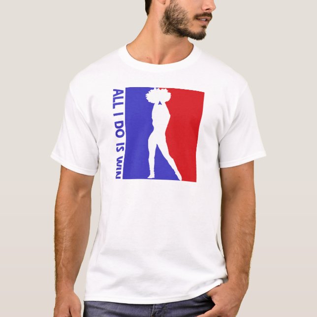 Coole cheerleading Entwürfe T-Shirt (Vorderseite)
