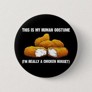 Coole Chicken Nuggets Für Männer Frauen Nugget Foo Button