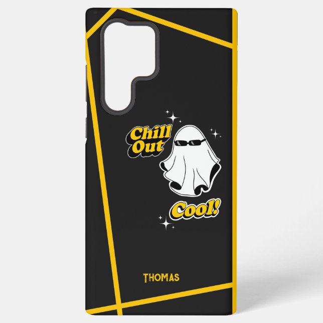 Coole Chill Ghost-Sonnenbrille Samsung Galaxy Hülle (Rückseite)