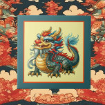 Coole chinesische Drachenliebhaber Fliese<br><div class="desc">Cooler chinesischer Drache liebt Keramik</div>