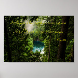 Coole christliche Bibel zitiert Inspirational Poster