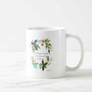 Coole christliche Kunst - 1 Peter-5:7 Tasse