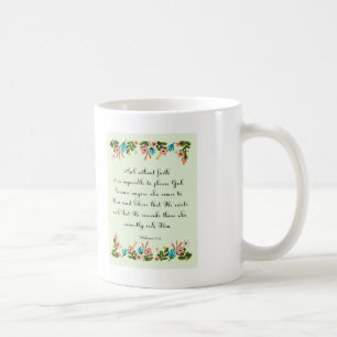 Coole christliche Kunst - Hebräer-11:6 Tasse