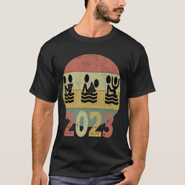 Coole Christliche Taufe 2023 für erwachsene Männer T-Shirt (Vorderseite)