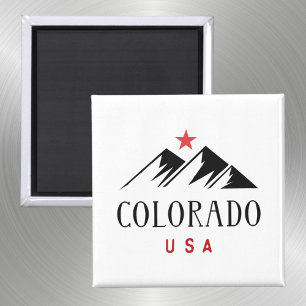 Coole Colorado USA Berge mit Star Light Color Magnet