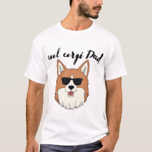 Coole Corgi-Vater-Shirts