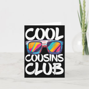 Coole Cousins Club Shirt Boy Girl Cousin Crew Matt Karte
