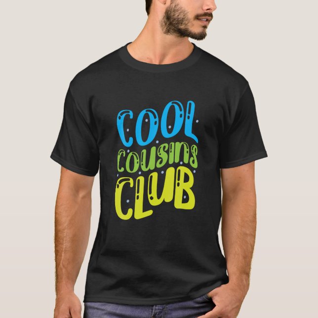Coole Cousins Club T Shirt (Vorderseite)