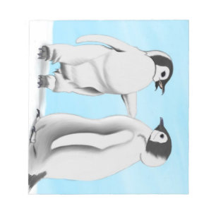 Coole Cozy Penguins Notizblock