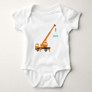 Coole Crane Boy-Geschenkidee Baby Strampler