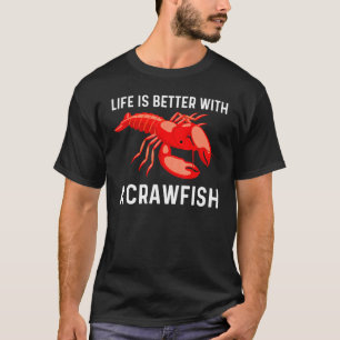 Coole Crawfish-Kunst für Männer Frauen Hummer Craw T-Shirt