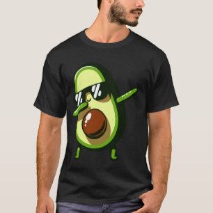 Coole Dabbing Avocado Lustige Vegan Vegetarische F T-Shirt