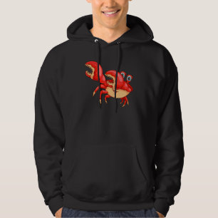 Coole Dabbing Krabbe Funny Dancer Sea Kreatur Hoodie