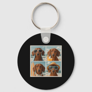 Coole Dachshunde Sonnenbrillen Süße Hunde Urlaub S Schlüsselanhänger