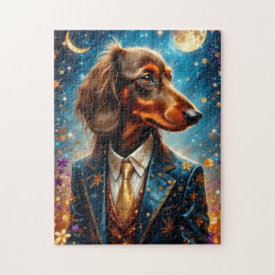 Coole Dackel Puzzle
