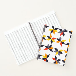 Coole Darstellung in einer spielerischen, farbenfr Notizbuch