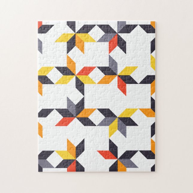 Coole Darstellung in einer spielerischen, farbenfr Puzzle (Vertikal)