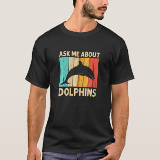 Coole Delphin für Männer Delphine Delphine Beluga  T-Shirt