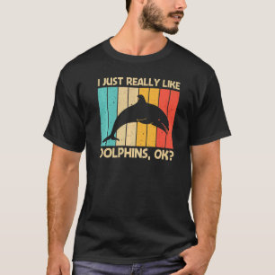 Coole Delphin für Männer Delphine Delphine Beluga T-Shirt
