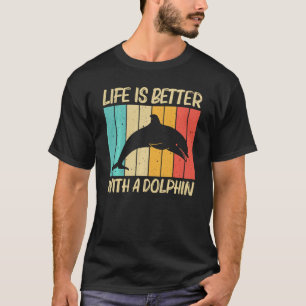 Coole Delphin für Männer Delphine Delphine Beluga T-Shirt