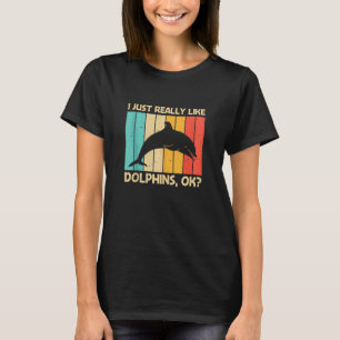 Coole Delphin für Männer Delphine Delphine Beluga T-Shirt