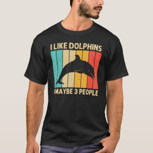 Coole Delphin für Männer Delphine Delphine Beluga T-Shirt