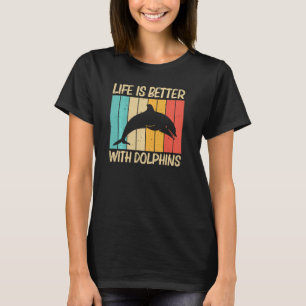 Coole Delphin für Männer Delphine Delphine Beluga T-Shirt
