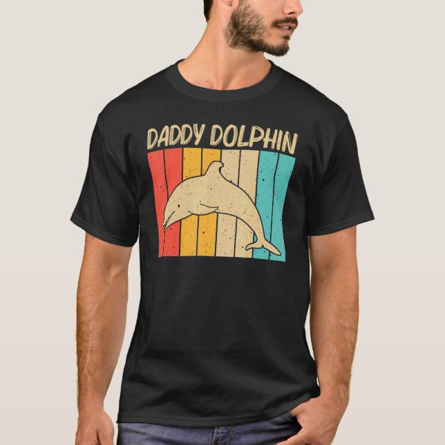 Coole Delphin für Männer - Meerestiere T-Shirt (Vorderseite)