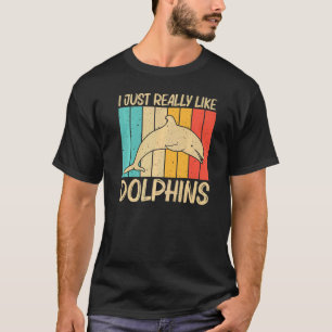 Coole Delphin für Männer - Meerestiere T-Shirt