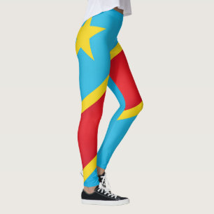 Coole Demokratische Republik Kongo Leggings