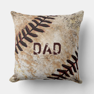 Coole der Vatertags-Baseball-Geschenke Kissen