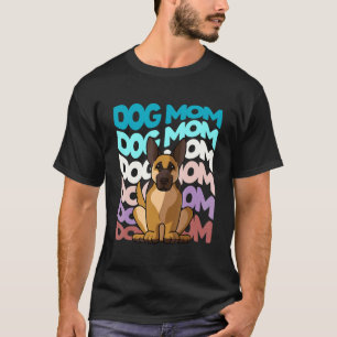 Coole Deutsche Schäferhund-Mutter Retro Vintage Hu T-Shirt