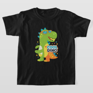Coole Dino-Kinder  T-Shirt