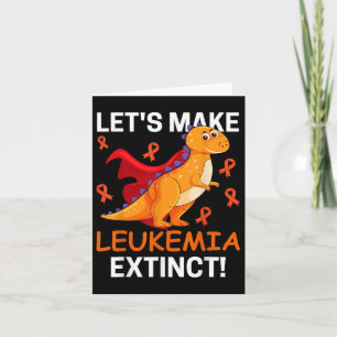 Coole Dinosaurier Lasse Leukämie Krebs aussterben  Karte