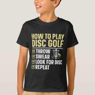 Coole Disc-Golf-Kunst für Männer Frauen Kinder Gol T-Shirt