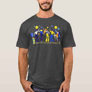 Coole Disco 1970er Vintage 70er Tanzparty Retro T-Shirt